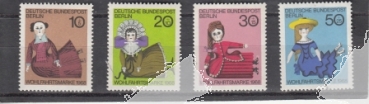 Západní Berlín 0322 / 0325 ** - 1968